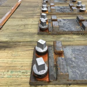 Gleisschwelle aus Kiefernholz - Werksneu